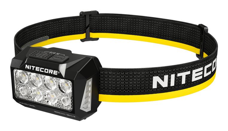 NITECORE HA25 UHE LED galvas lukturis, 800 lm, 3 gaismas toņi, USB uzlāde, IP66