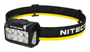 NITECORE HA25 UHE LED galvas lukturis, 800 lm, 3 gaismas toņi, USB uzlāde, IP66