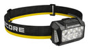 NITECORE HA25 UHE LED galvas lukturis, 800 lm, 3 gaismas toņi, USB uzlāde, IP66