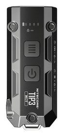 NITECORE TIP3 LED atslēgu piekariņa lukturis, 720 lm, USB uzlāde, 650 mAh akumulators, IP54, melns
