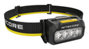 NITECORE HA27 UHE LED galvas lukturis, 800 lm, MCT UHE LED, 3 krāsu temperatūras, modulāra barošana