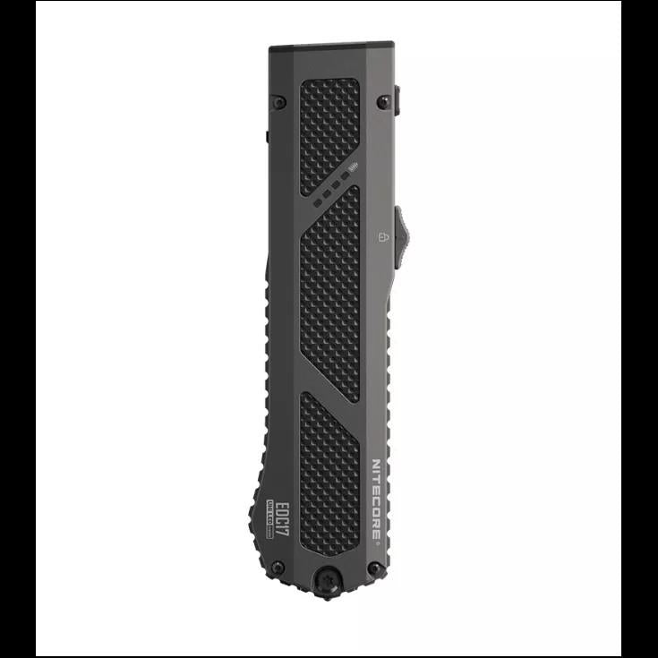 NITECORE EDC17 EU LED kabatas lukturis, 1500 lm, UV gaisma, zaļais lāzers, USB-C uzlāde, IPX7