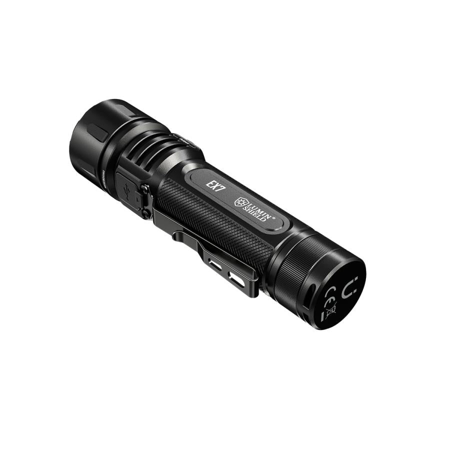 NITECORE EX7 LED Torch, 6000 lm, Adjustable Light Beam, USB-C Charging, IP68