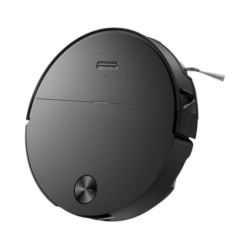 Roborock Saros 20 Sonic robotizētais putekļsūcējs ar mazgāšanu, 36000Pa, VibraRise 5.0, RockDock pašattīrīšanās stacija, 6400mAh, 190min darbība, 79,8mm augstums, melns