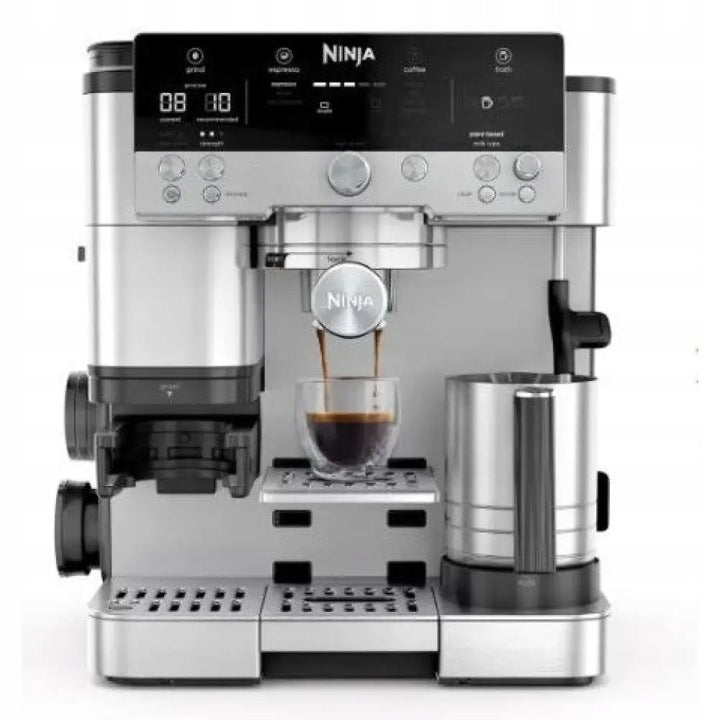 NINJANinja Luxe Café Premier ES601EU 3-in-1 kafijas automāts ar dzirnaviņām, 1650 W