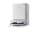 ECOVACS DEEBOT T90 OMNI robotizētais putekļsūcējs ar mazgāšanu, 30000Pa, OZMO ROLLER 3.0, automātiskās iztukšošanas un pašattīrīšanās stacija, Wi-Fi, balts