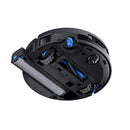 ECOVACS DEEBOT X12 OmniCyclone robotizētais putekļsūcējs ar mazgāšanu, 22000Pa, FocusJet, OZMO ROLLER 3.0, OmniCyclone pašattīrīšanās stacija, 4000mAh, līdz 497min, melns