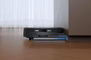 ECOVACS DEEBOT X12 OmniCyclone robotizētais putekļsūcējs ar mazgāšanu, 22000Pa, FocusJet, OZMO ROLLER 3.0, OmniCyclone pašattīrīšanās stacija, 4000mAh, līdz 497min, melns