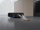 ECOVACS DEEBOT X12 OmniCyclone robotizētais putekļsūcējs ar mazgāšanu, 22000Pa, FocusJet, OZMO ROLLER 3.0, OmniCyclone pašattīrīšanās stacija, 4000mAh, līdz 497min, melns