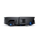 ECOVACS DEEBOT X12 OmniCyclone robotizētais putekļsūcējs ar mazgāšanu, 22000Pa, FocusJet, OZMO ROLLER 3.0, OmniCyclone pašattīrīšanās stacija, 4000mAh, līdz 497min, melns