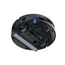 ECOVACS DEEBOT X12 OmniCyclone robotizētais putekļsūcējs ar mazgāšanu, 22000Pa, FocusJet, OZMO ROLLER 3.0, OmniCyclone pašattīrīšanās stacija, 4000mAh, līdz 497min, melns