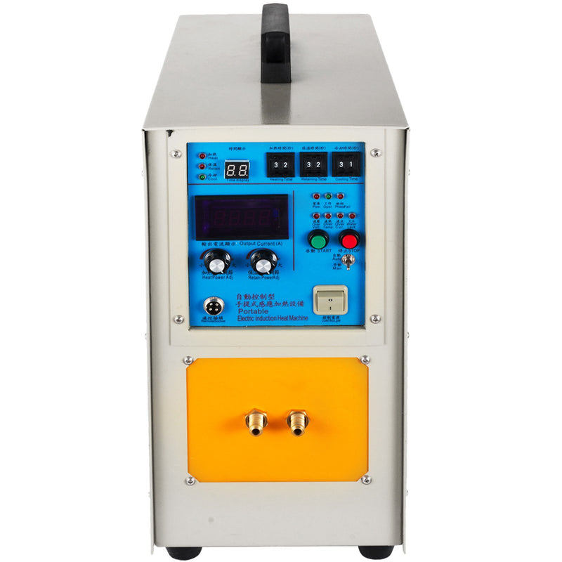 VEVOR 15 kW Augstas frekvences indukcijas sildītājs - 30-100 kHz, kausēšanas krāsns LH-15A, 230 V sildīšanas sistēma