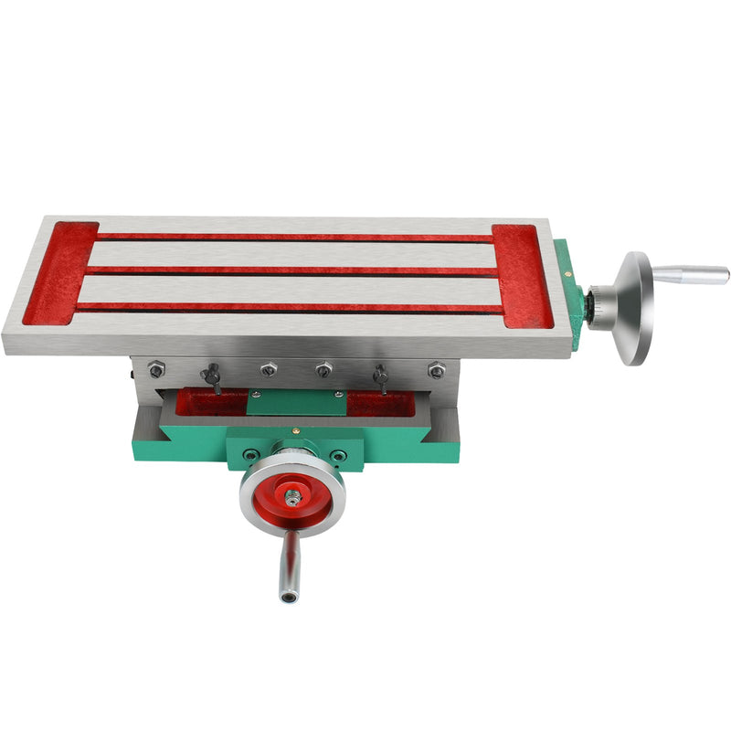 VEVOR frēzēšanas galds 450×170 mm, 30 kg, divu asu krustgalds, 4 virzienu regulācija, piemērots urbjstatīviem un darbgaldiem