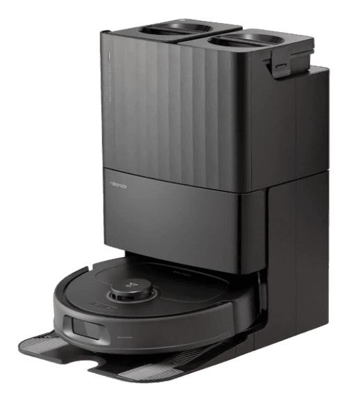 Roborock Qrevo C Pro robotizētais putekļsūcējs, sausā un mitrā uzkopšana, 18 500 Pa, LiDAR navigācija, automātiskā dokstacija, 5200 mAh, HEPA 11, melns