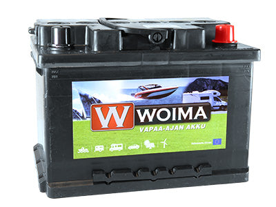 12V 420A  Akumulators WOIMA Leisure 60Ah