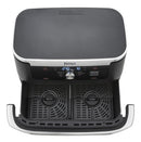 Ninja Foodi FlexDrawer AF500EU, 2470 W, 10,4 l karstā gaisa friteris ar MegaZone, 2 neatkarīgām 5,2 l zonām, 7 gatavošanas programmām, SYNC un MATCH funkcijām