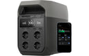 ECOFLOW uzlādes stacija DELTA 3 5016301002. Akumulatora ietilpība-1024 Wh 1800W