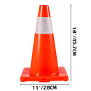 VEVOR 20 gab. 45,7 cm satiksmes konusi ar atstarojošām joslām