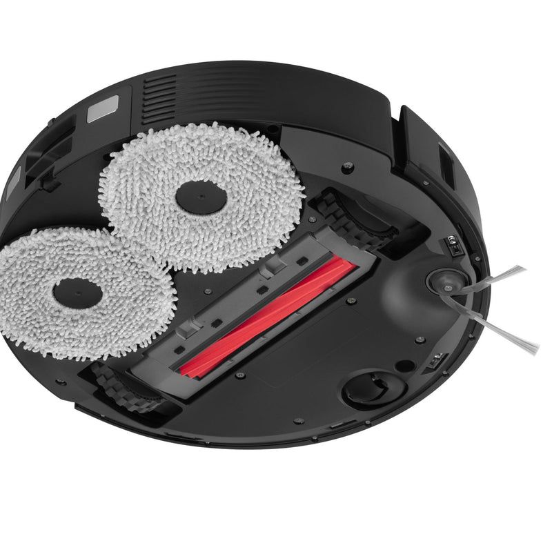 Roborock QR 798 QVRRS52-00, melns, robotizēts putekļsūcējs ar mitro un sauso uzkopšanu, 10 000 Pa, LiDAR navigācija, 5200 mAh, automātiska putekļu iztukšošana un mopu mazgāšana