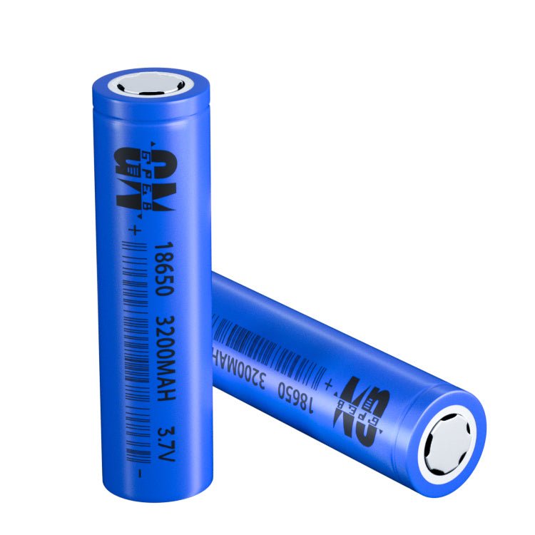 18650 litija jonu akumulators 3200mAh 3.7V 3C/5C uzlādējams elements 65x18mm 46g zema pretestība <40mΩ - ZEMLETES.LV
