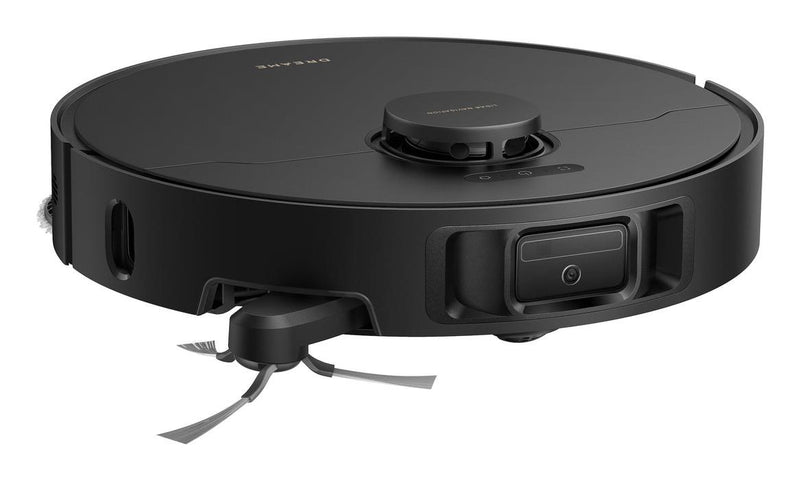 Dreame L50 Ultra AE robotizētais putekļsūcējs, 28 000 Pa, sausā un mitrā uzkopšana, 100 °C mopu mazgāšana, TriCut Brush 3.0, AI navigācija, PowerDock, 5200 mAh, melns