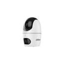 Dahua H3D-3F 3 MP iekštelpu Wi-Fi IP kamera ar 2 objektīviem, grozāma un noliekama, 3,6 mm, 79°/43°/94°, IR nakts redzamība līdz 30 m, H.265, Wi-Fi 6, Bluetooth, microSD līdz 256 GB