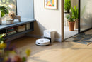 Roborock Q7 TF+ robotizētais putekļsūcējs, 10 000 Pa, sausā un mitrā uzkopšana, PreciSense LiDAR, Dual Anti-Tangle, automātiskā putekļu iztukšošana, 3200 mAh, balts