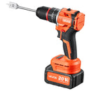 VEVOR Hammer Drill 20 V, 13 mm, 30 000 impacts/min, 4 Ah