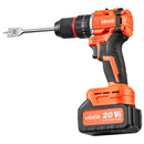 VEVOR Hammer Drill 20 V, 13 mm, 30 000 impacts/min, 4 Ah