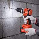VEVOR Hammer Drill 20 V, 13 mm, 26 000 impacts/min, 4 Ah