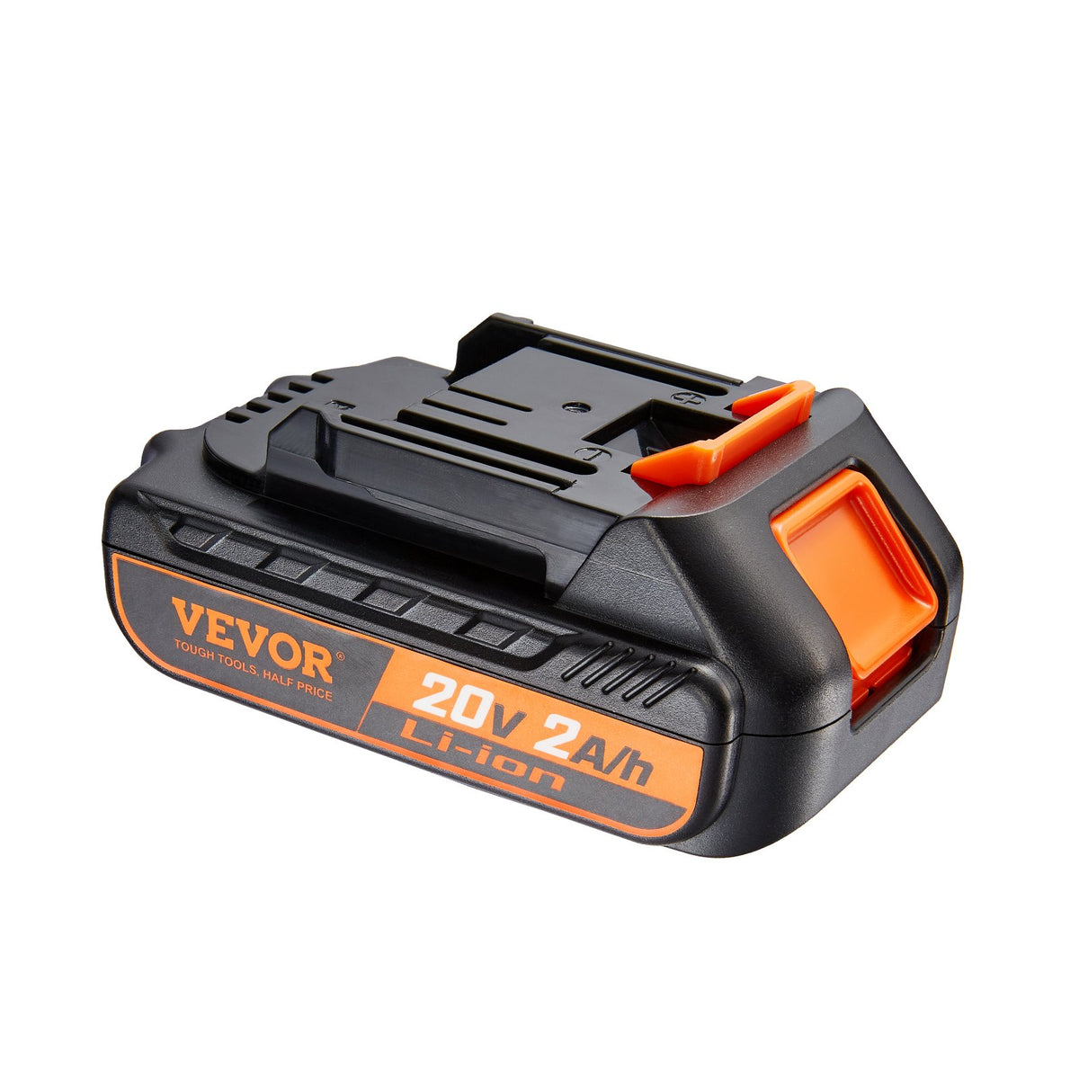 VEVOR 20 V 2.0 Ah Lithium-Ion Battery – High-Capacity Spare Battery for Cordless Power Tools, Compatible with 20 V Devices