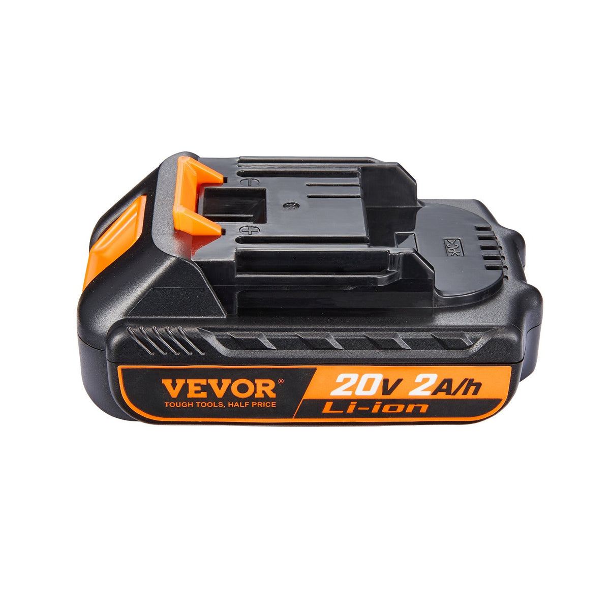 VEVOR 20 V 2.0 Ah Lithium-Ion Battery – High-Capacity Spare Battery for Cordless Power Tools, Compatible with 20 V Devices