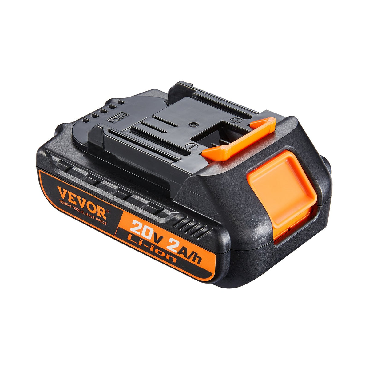 VEVOR 20 V 2.0 Ah Lithium-Ion Battery – High-Capacity Spare Battery for Cordless Power Tools, Compatible with 20 V Devices