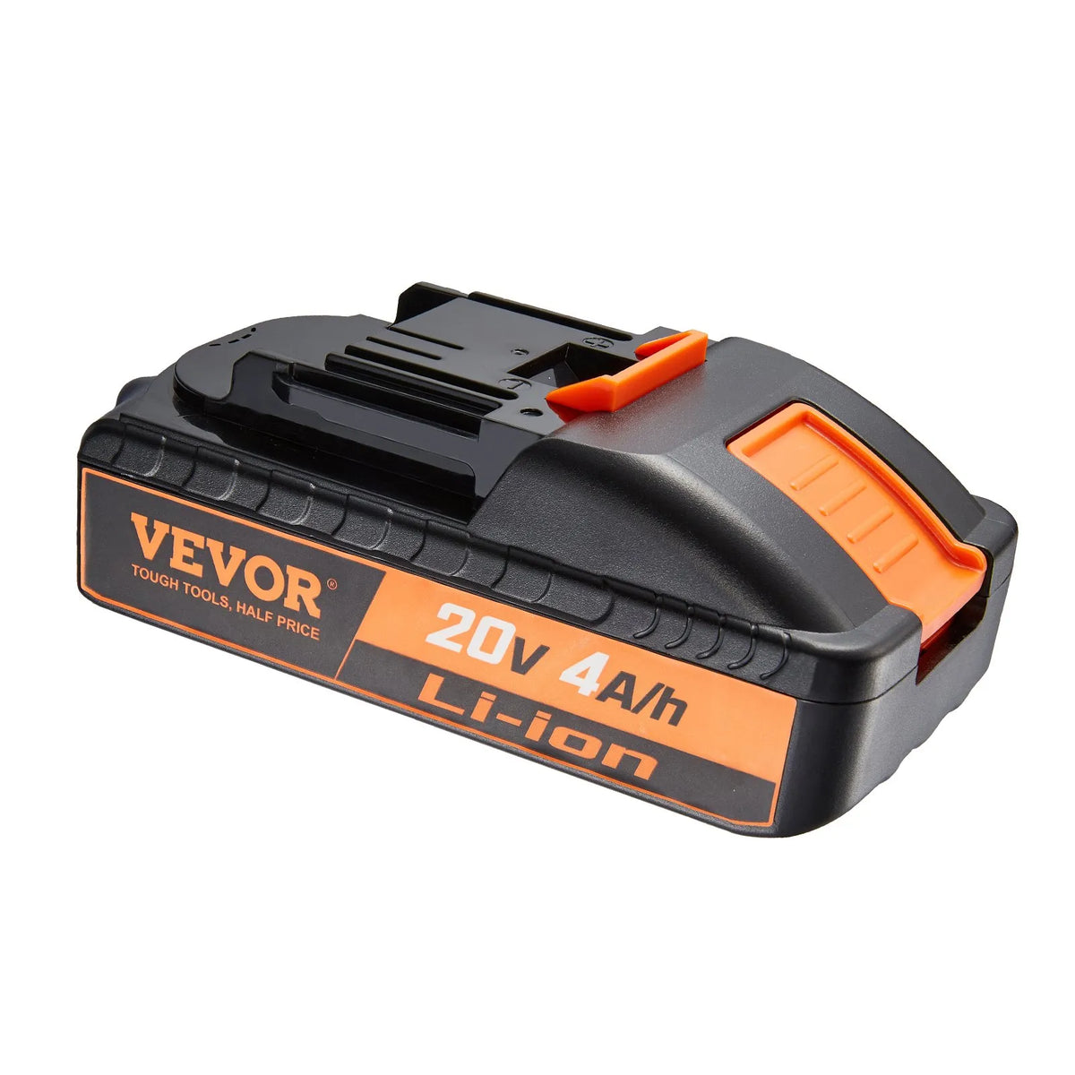 VEVOR 20 V 4.0 Ah Lithium-Ion Battery – High-Capacity Spare Battery Pack for Power Tools, Compatible with 20 V Cordless Power Tools