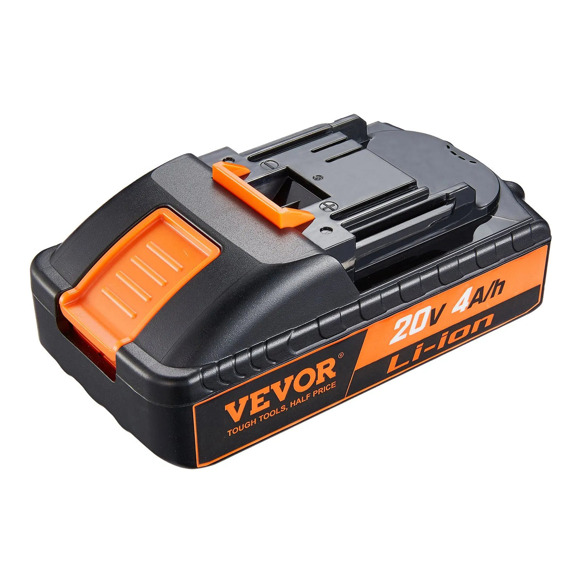 VEVOR 20 V 4.0 Ah Lithium-Ion Battery – High-Capacity Spare Battery Pack for Power Tools, Compatible with 20 V Cordless Power Tools