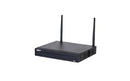 Dahua NVR1104HS-W-S2-CE 4 kanālu tīkla videoreģistrators ar Wi-Fi, līdz 6 MP, 4K HDMI, 1 SATA, H.265+, melns