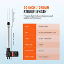 VEVOR 24 V lineārā aktuatora komplekts 25,4 cm 2,5 cm/s 99,8 kg / 1000 N ar IP44 aizsardzību