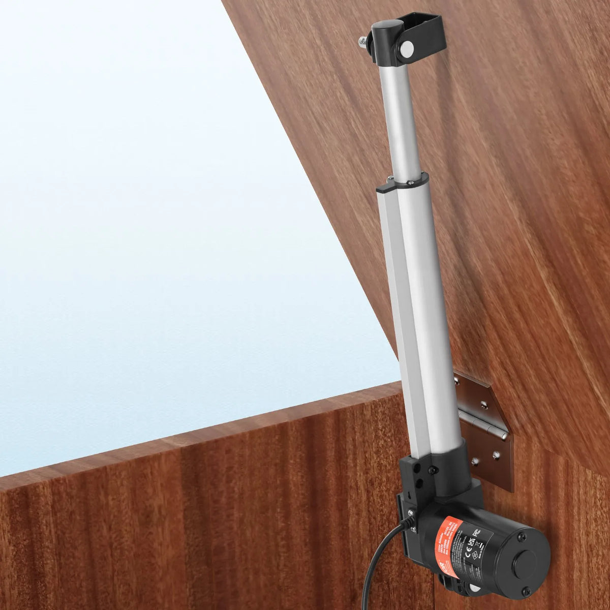 VEVOR 24 V lineaaraktuaatori komplekt, pikkus 25,4 cm, kiirus 2,5 cm/s, tõmbejõud 99,8 kg / 1000 N, kaitseklass IP44