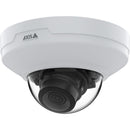 Axis M4218-V 8 MP kupolveida IP kamera, 2,8–8,4 mm, 93–47°, 4K, WDR, digitālā PTZ, 15 kadri/s, microSD, HDMI, PoE, IP42, IK08, balta