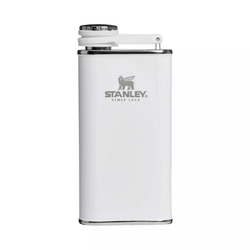 Blašķe The Easy-Fill Wide Mouth Flask 0,23L glancēti balta