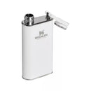 Blašķe The Easy-Fill Wide Mouth Flask 0,23L glancēti balta