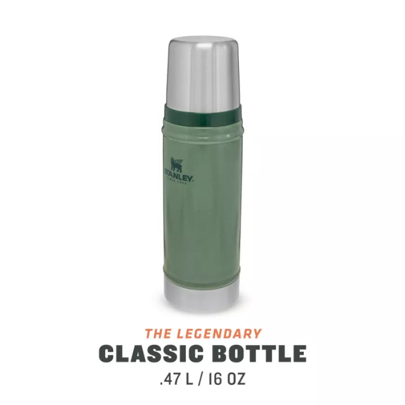 Stanley Termoss The Legendary Classic Bottle 0,47L zaļš