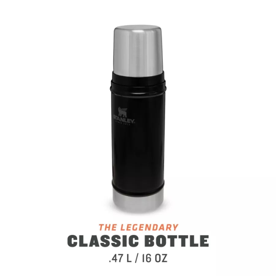 Stanley The Legendary Classic Bottle Thermos 0.47L Matte Black