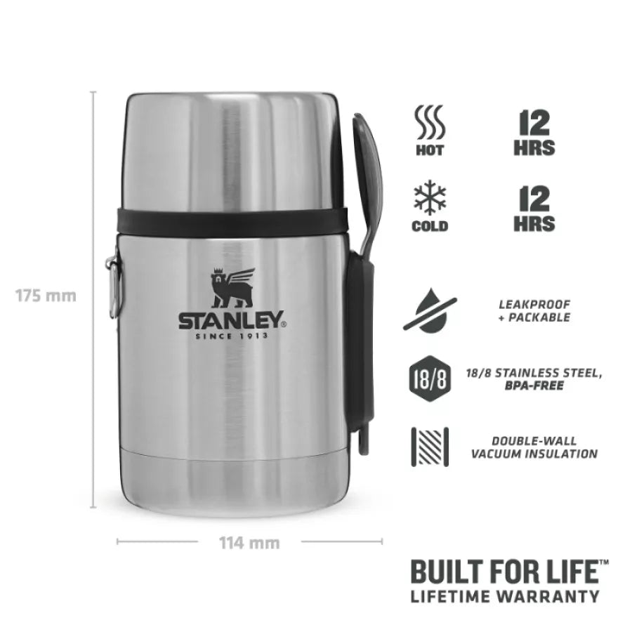 Stanley termoss ēdienu The Stainless Steel All-In-One Food Jar 0,53L nerūsējošais tērauds