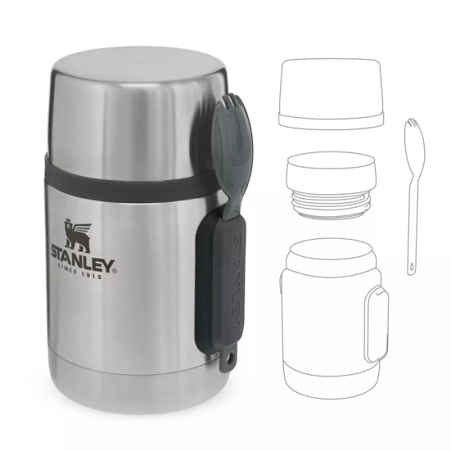 Stanley termoss ēdienu The Stainless Steel All-In-One Food Jar 0,53L nerūsējošais tērauds