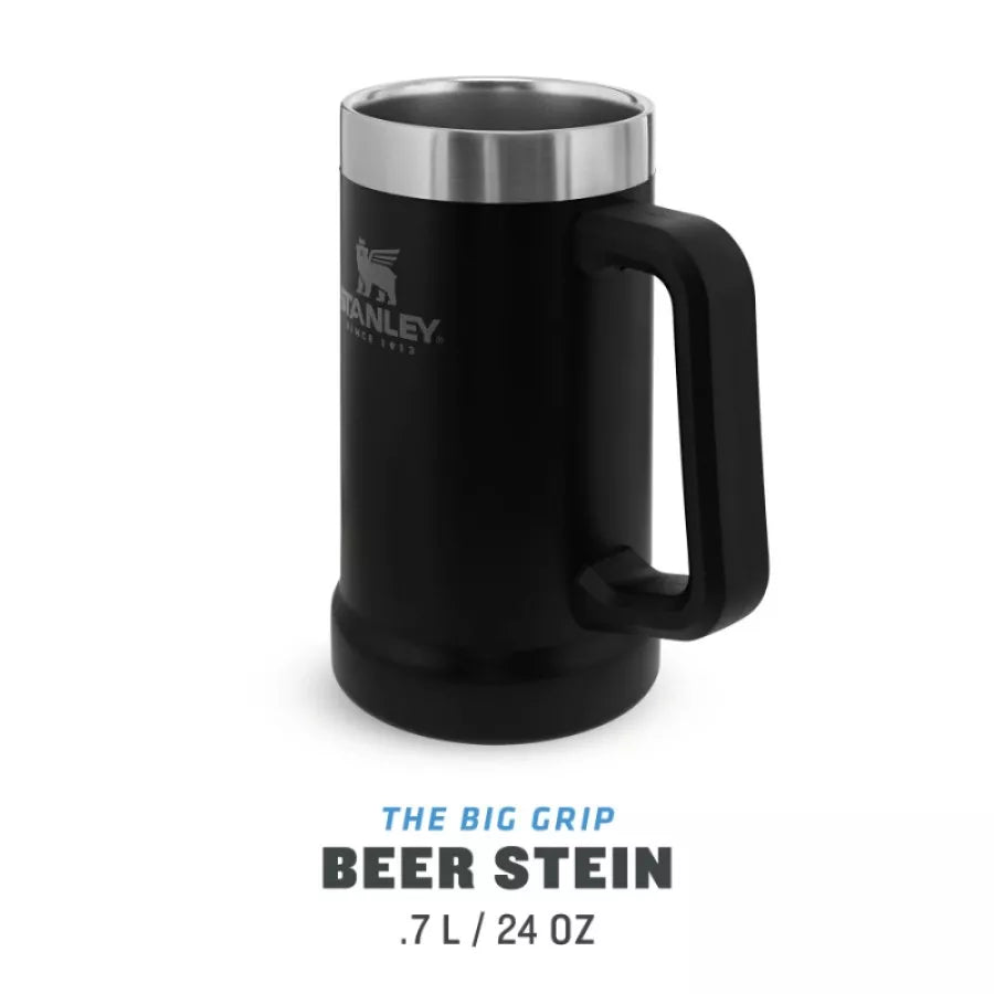 Stanley alus kauss Adventure The Big Grip Beer Stein 0,7L matēts melns