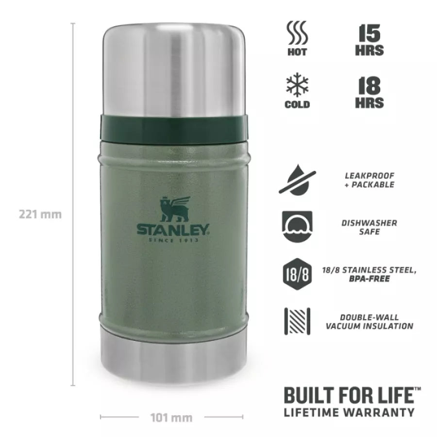 Stanley The Legendary Food Jar 0.7L Green Thermos