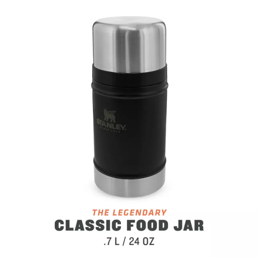 Stanley termoss ēdienu The Legendary Food Jar 0,7L matēti melns