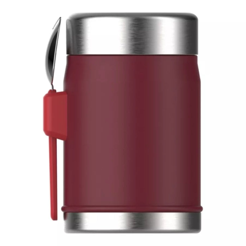Termoss ēdienu The Legendary Food Jar + Spork 0,4L tumši sarkans