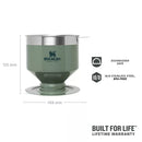 Stanley kafijas pagatavošanas ierīce The Perfect-Brew Pour Over Classic zaļa